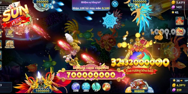 Khám phá hệ thống mục tiêu trong Bắn Cá Fish Hunter