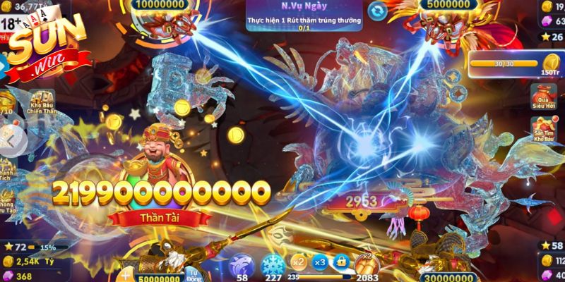 Trải nghiệm săn thưởng cuốn hút cùng Bắn Cá Fishing War